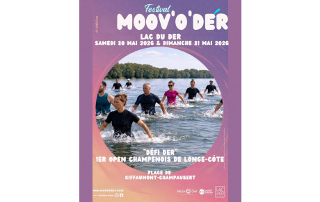 Le "Défi Der" 1er open Champenois de  longe-côte au Lac du Der